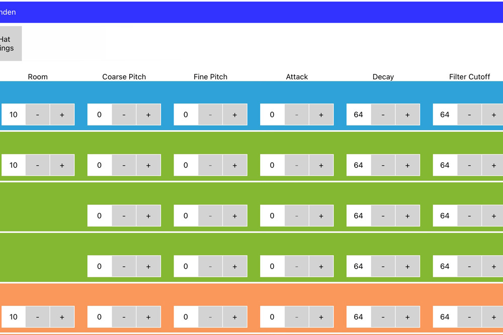 V3 Drum Control - Screen shot 2