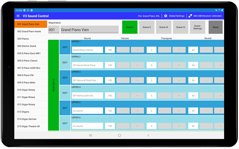 V3 Sound Control Screen shot